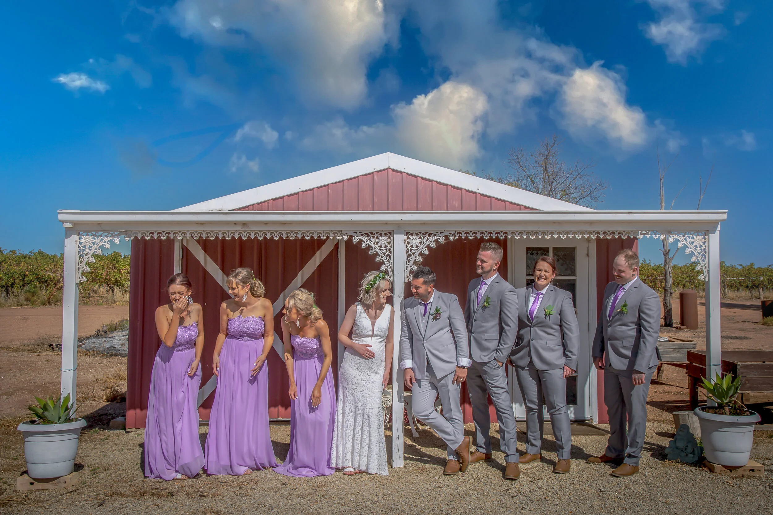 A year to the day and finally, we can celebrate. Congratulations Troy and Darcie!