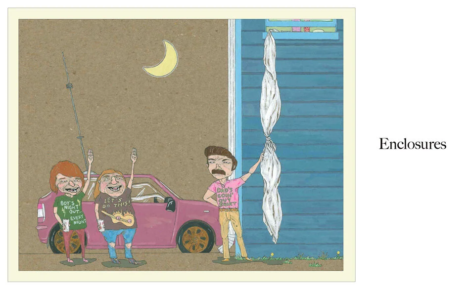 Enclosures [from Fears & Dangerous Things] - 15" x 12"