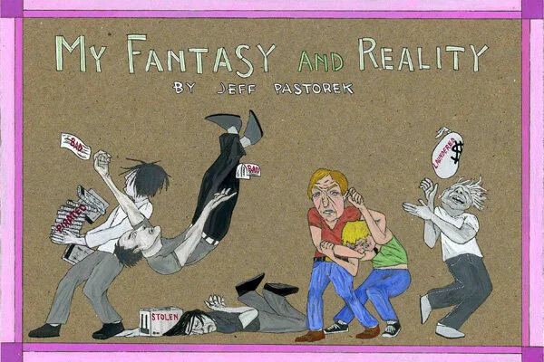 My Fantasy and Reality [from Book Covers] - 10" x 8"