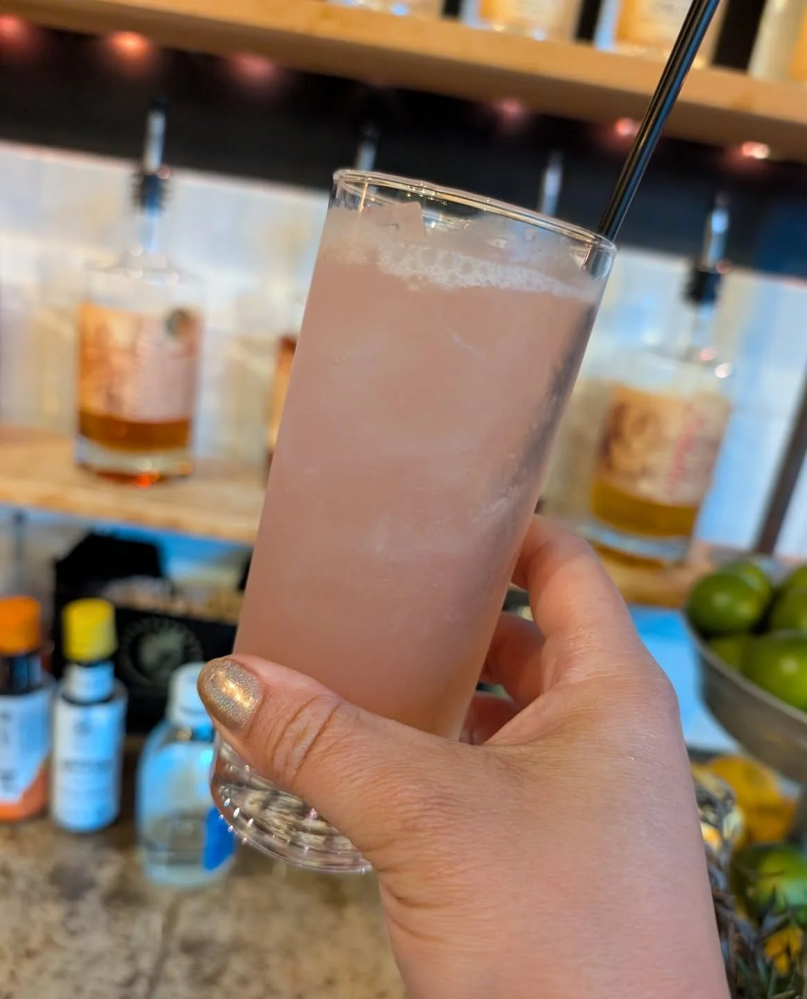 Stealing cocktail names from Prince 🎸 Raspberry Beret is this month's reigning champion: blueberry vodka, housemade raspberry syrup, lemon, and soda water. Crisp, fruity, and absolutely not leaving the menu anytime soon... And by not soon we mean be