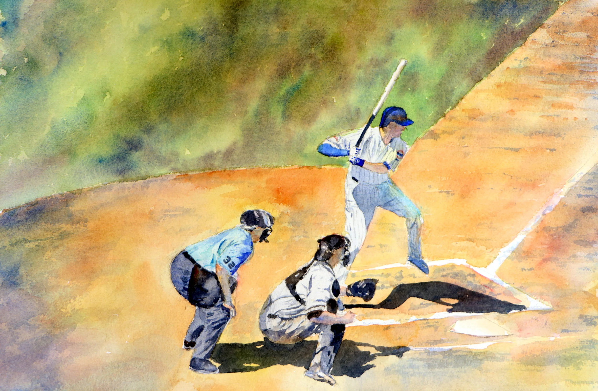 "Anticipation" - 14x20 inches - $400