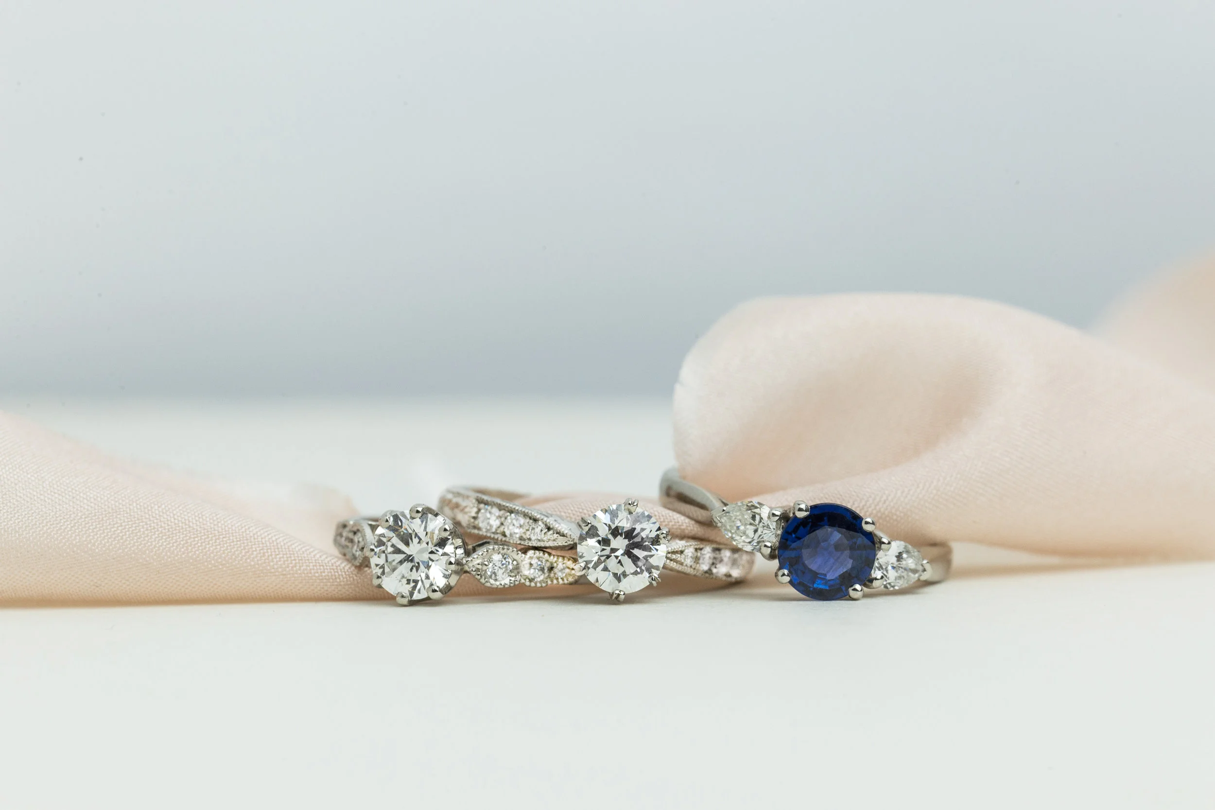 London Victorian Ring Co - Choosing an engagement ring - diamond engagement ring - sapphire engagement ring