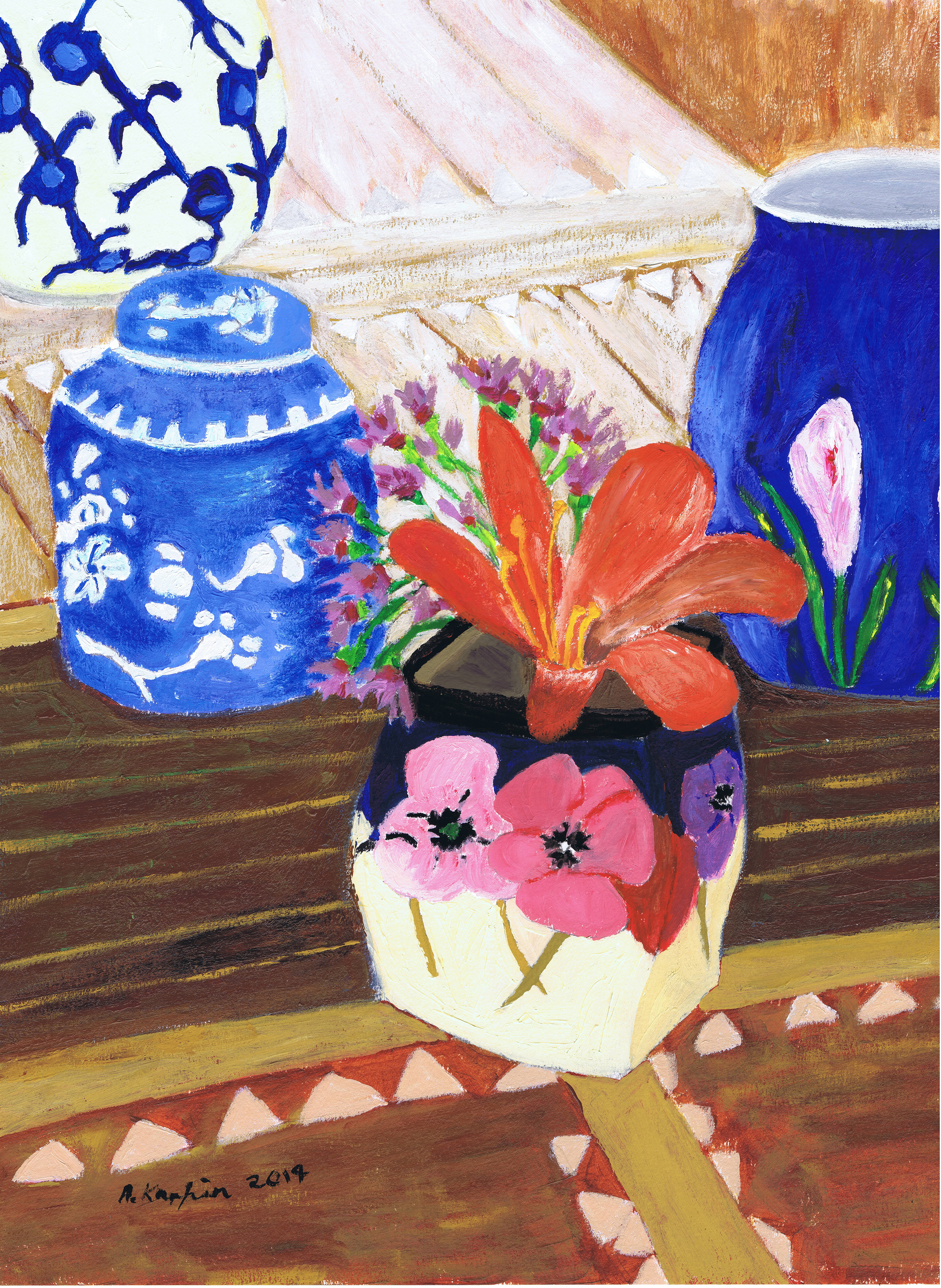 Clivia in Royal Doultan Vase.jpg