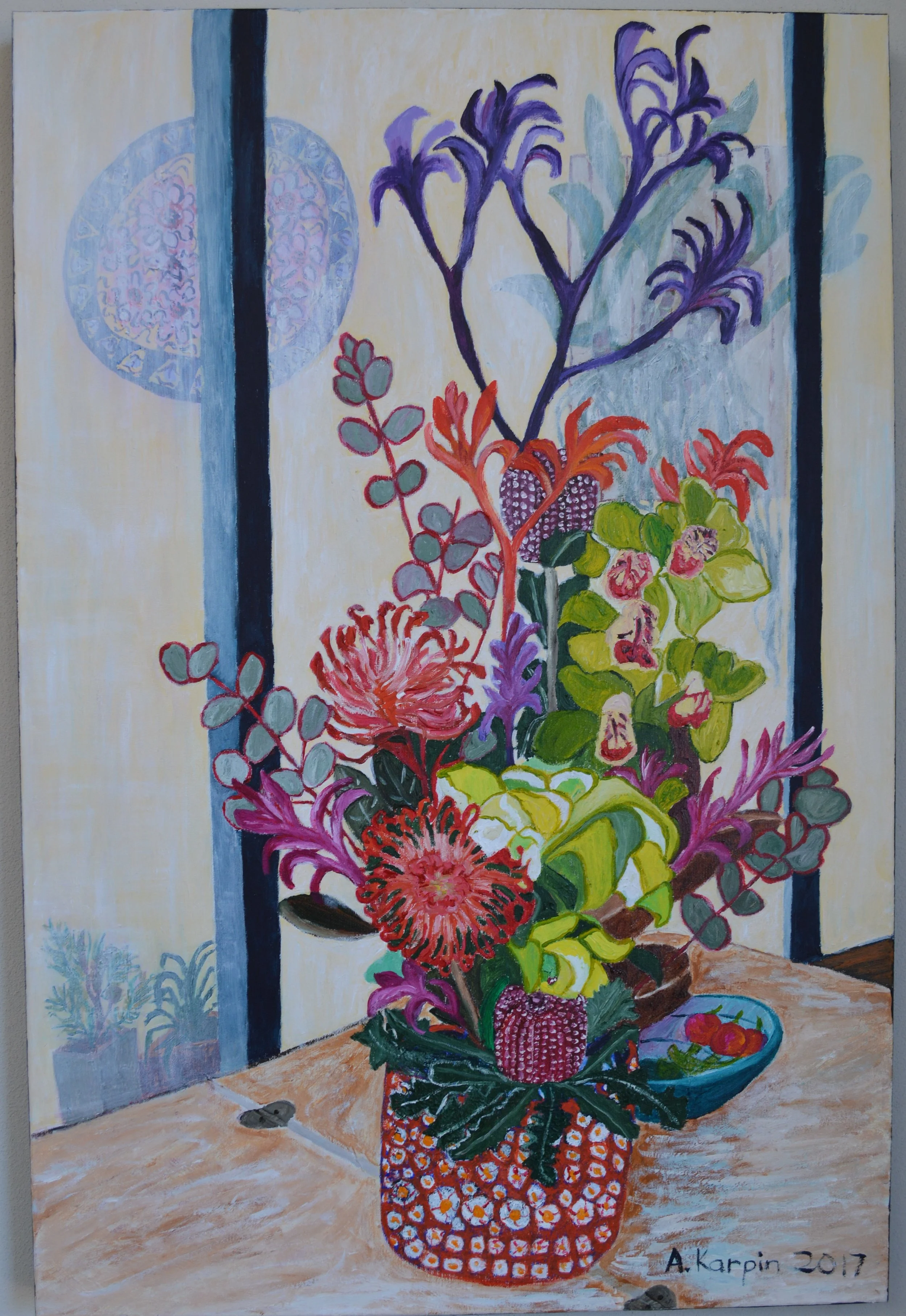 Purple Kangaroo Paws.JPG