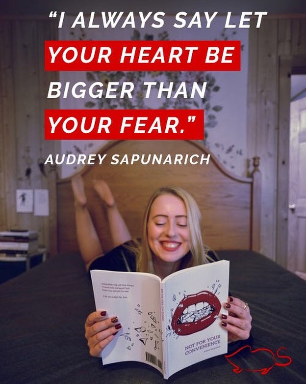 &ldquo;I always say let your heart be bigger than your fear. I did that with this book, and I am happy with all of it. To anyone who struggles with holding themselves back creatively or silencing themselves for the sake of others: don&rsquo;t. Your w