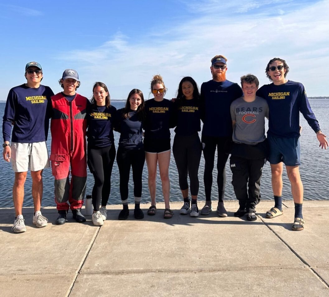 The Michigan Wolverines had an exciting weekend at the MCSA Open Team and Fleet Race Championships hosted by @wiscosailing. After a long day of team racing on Friday, the team placed third in the tie breaker for the three way tie for first place. On 