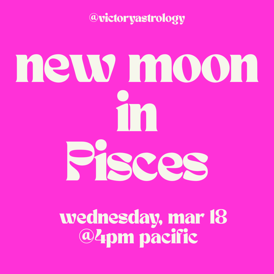 NEW MOON IN PISCES astro gathering