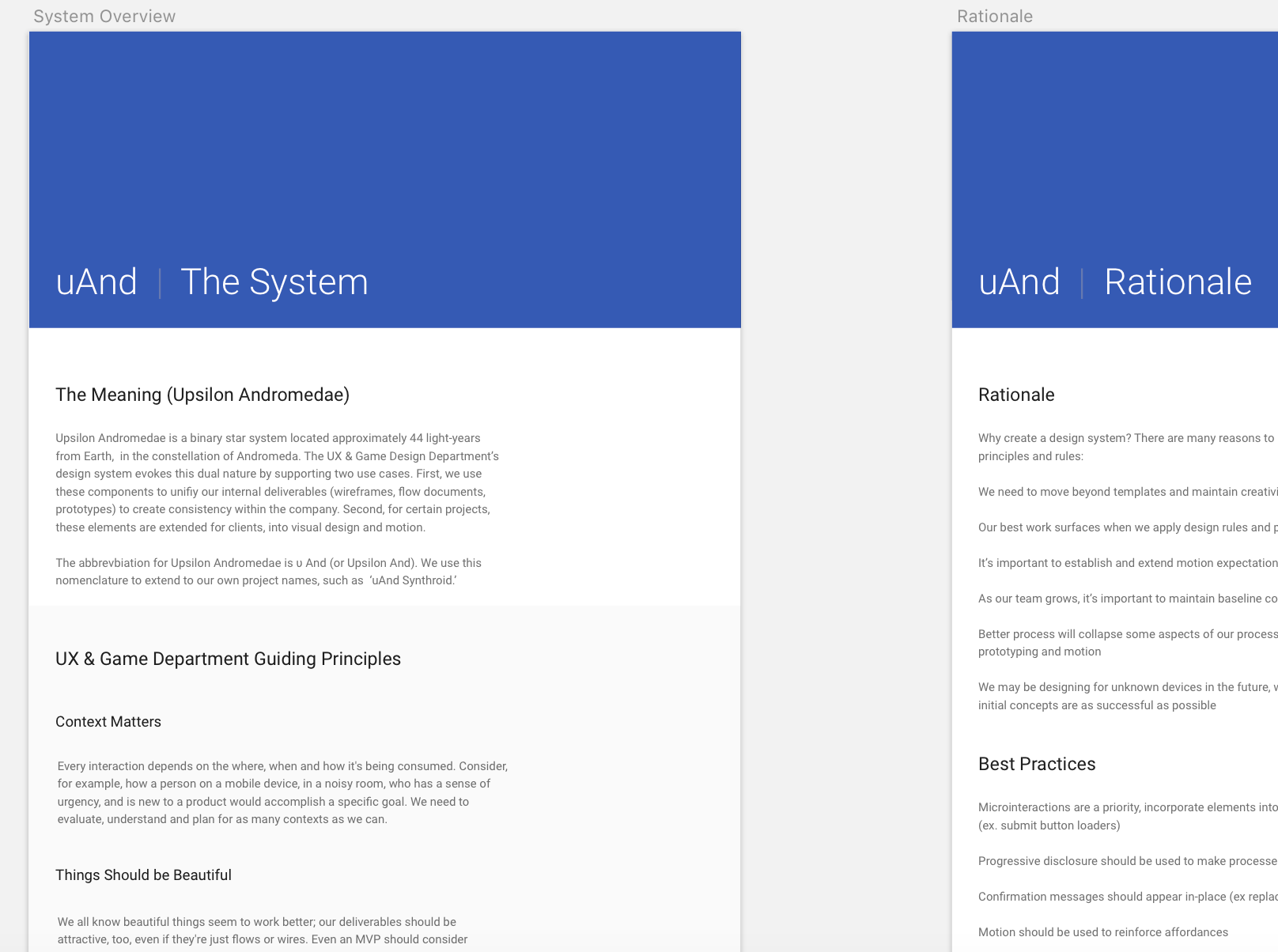 uAnd Design System