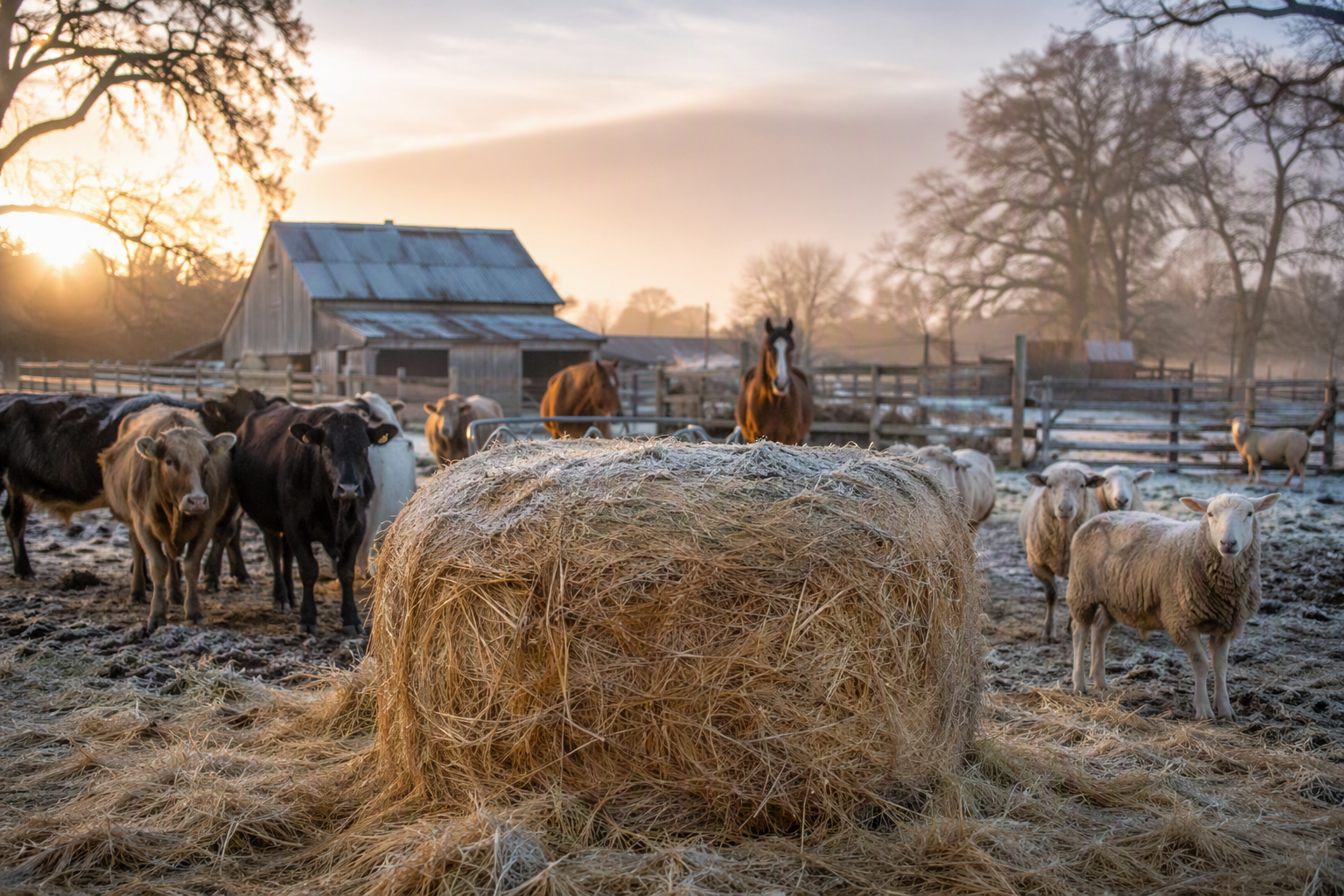 Sponsor One Third of a Heston Bale (£35) - 350 Bales for Winter
