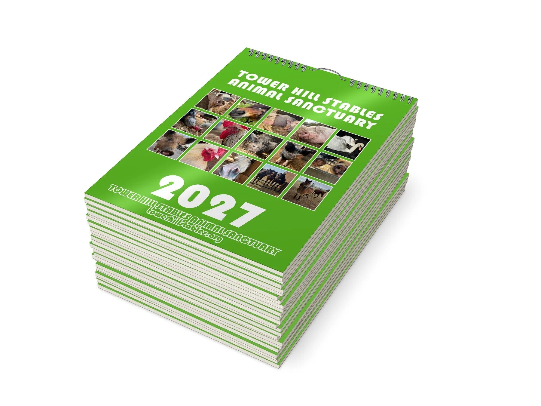Tower Hill Stables Animal Sanctuary - 2027 Calendars