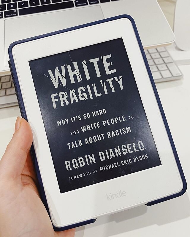 Reading next: White Fragility .
.
.
#whitefragility #robindiangelo #antiracism #learning #reading #books #kindle