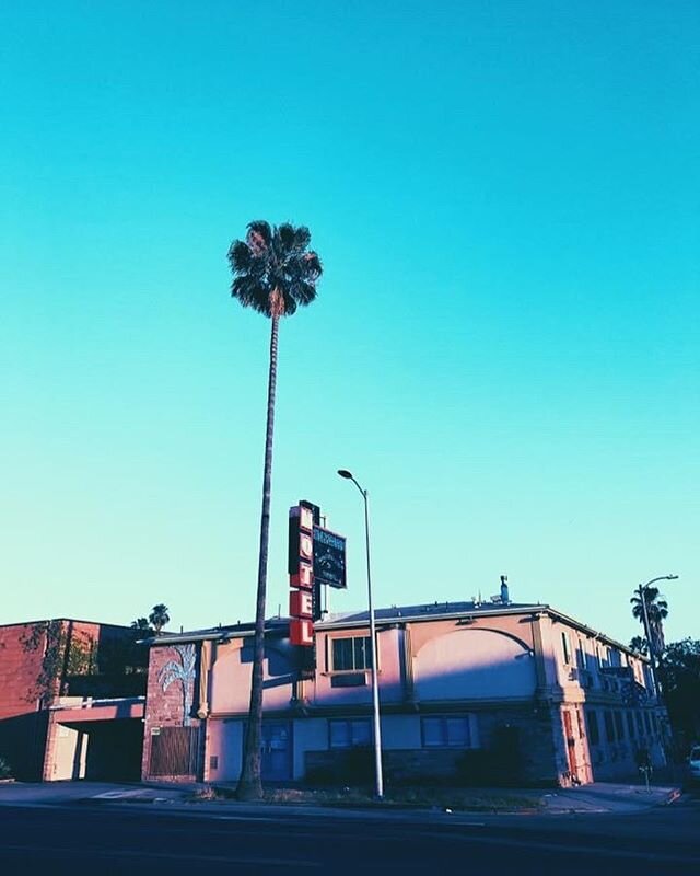 Flashback to LA days. 
Honestly, the blue skies weren&rsquo;t as common as you&rsquo;d think. 
May Grey, June Gloom. 
And that damn marine layer 😂
If you know, you know. .
.
.
#la #losangeles #blueskies #sunsetblvd #hollywood #westhollywood #lax #ca