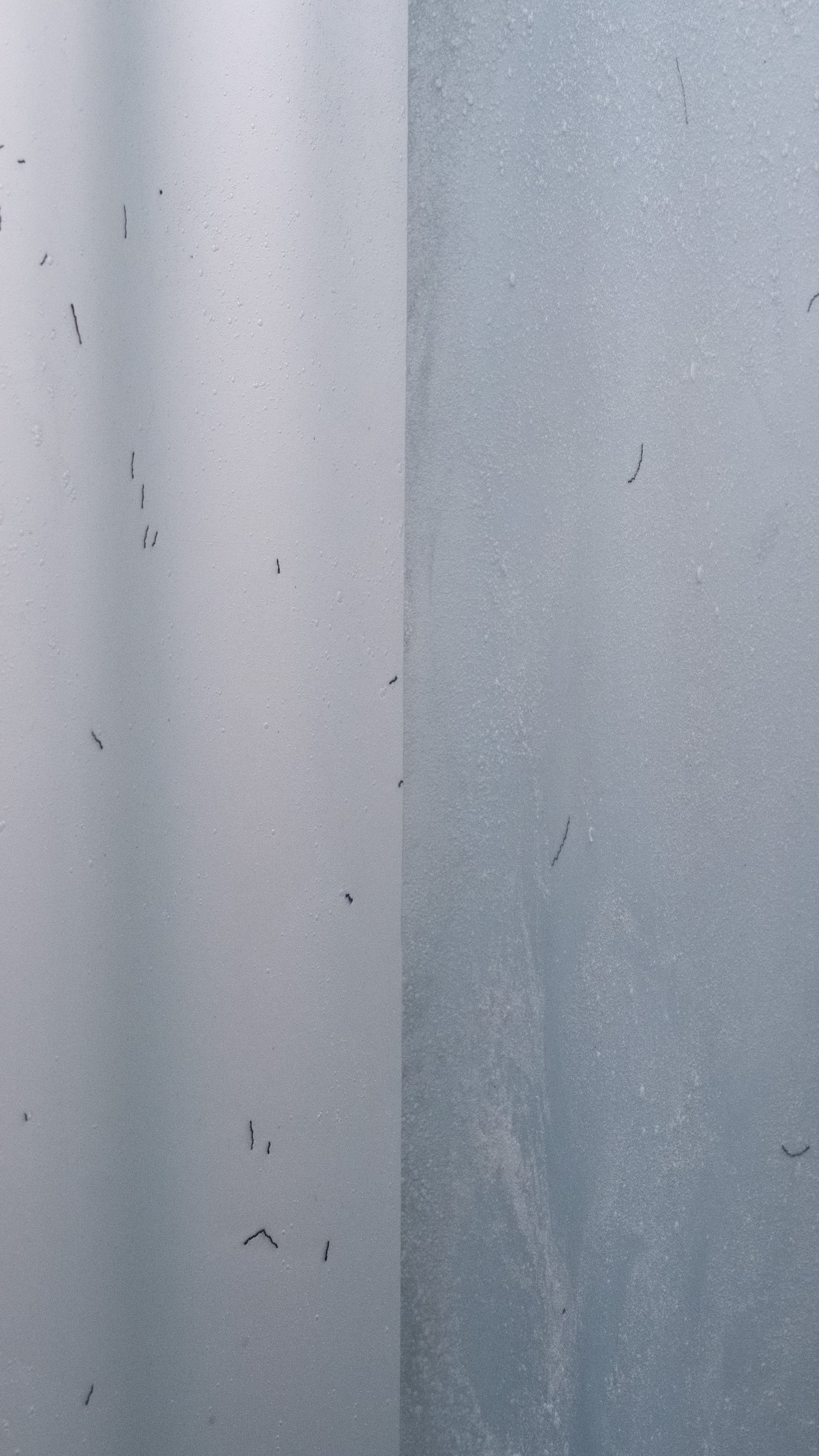 Detail of recycled denim bioextile