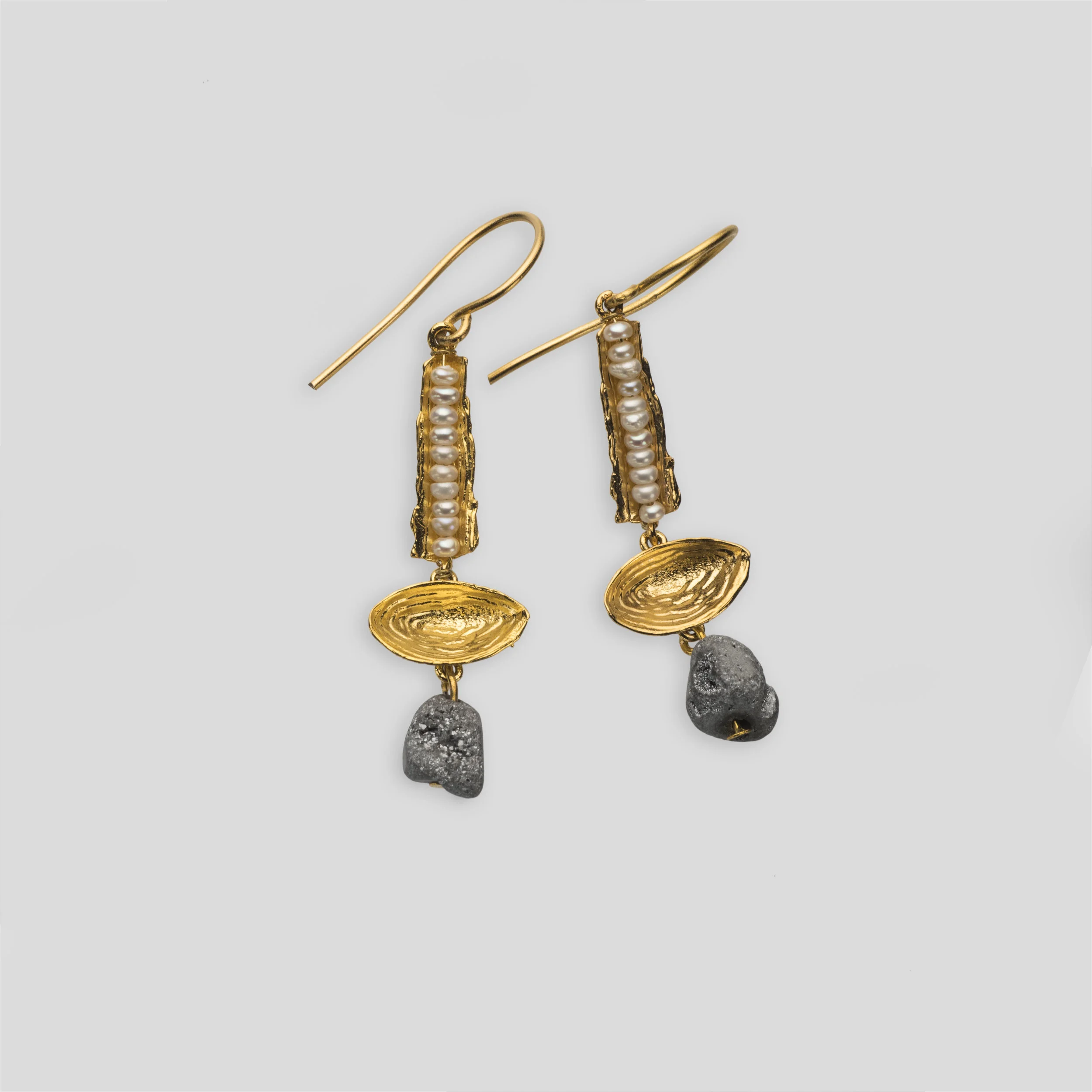 S-38 Light & Seascape earrings