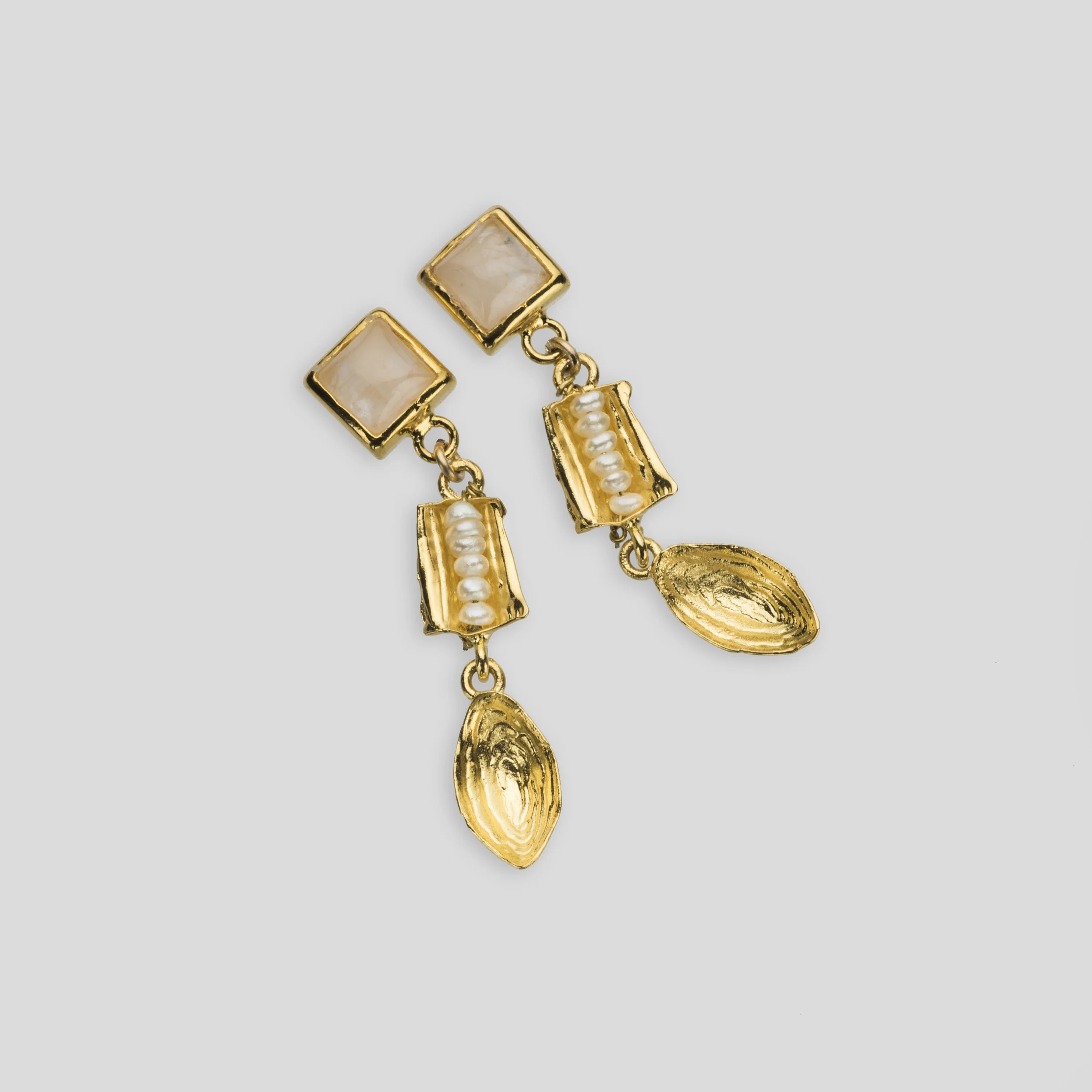 S-74 Light & Seascape earrings