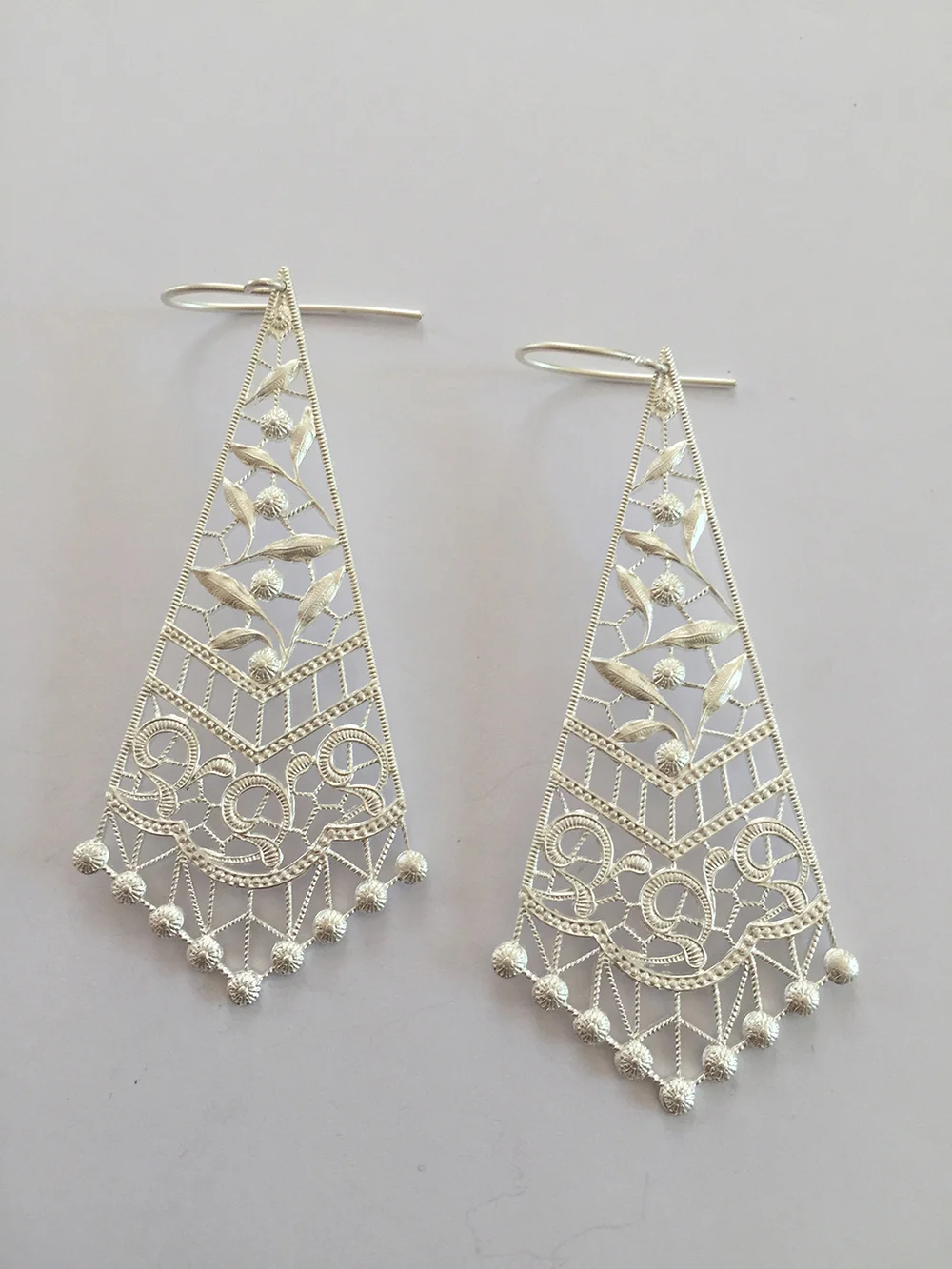 B-07 Lace earrings