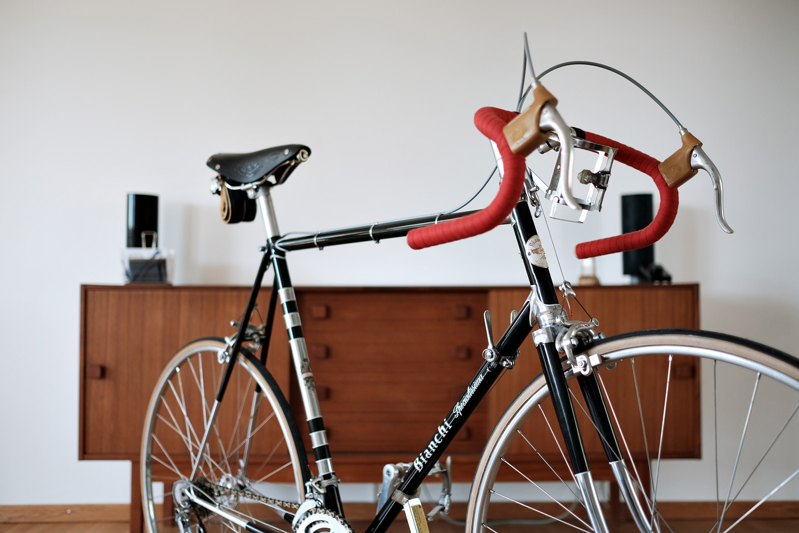 Bianchi Specialissima 1964 — Scampi Cicli Zurich