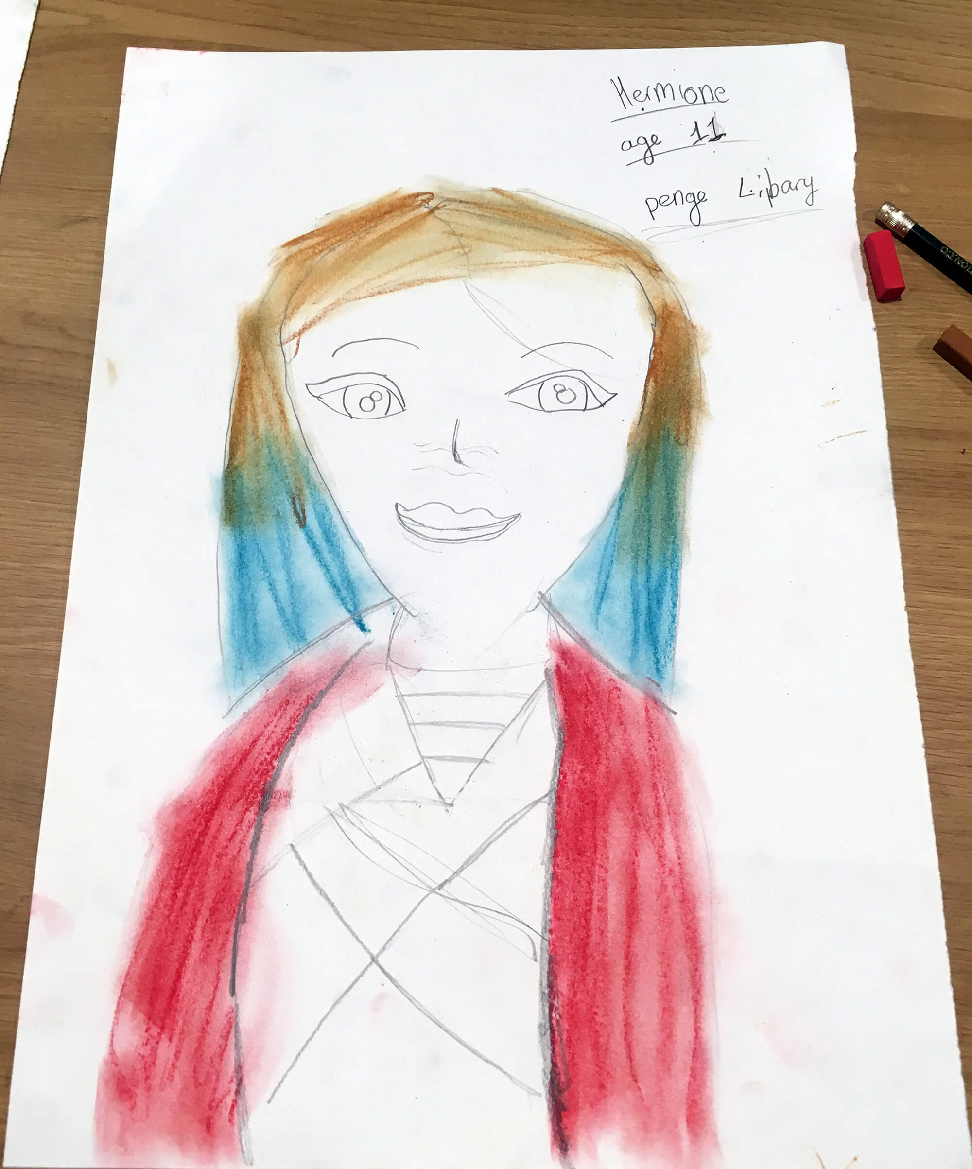 Lisa by Hermione, aged 11