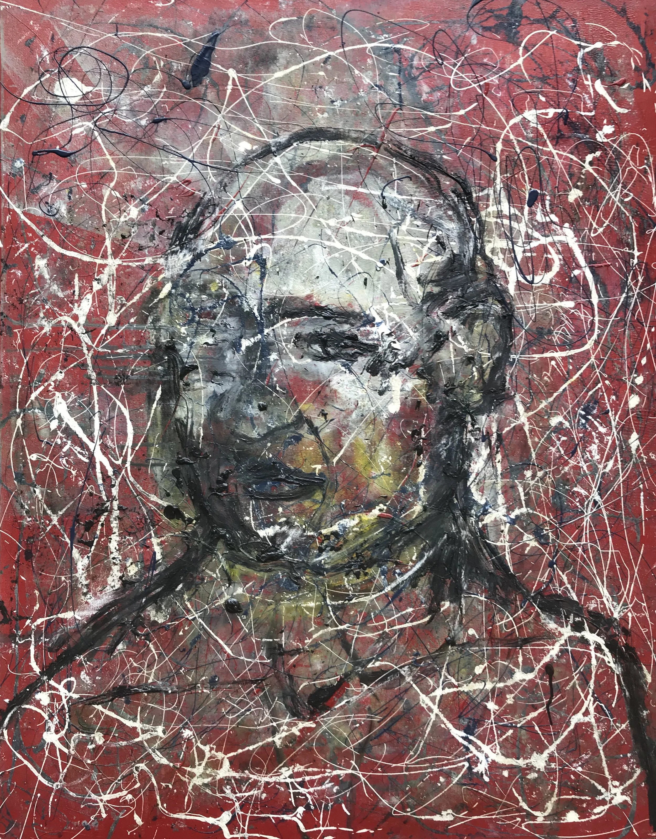 Head Study in Red (2017).jpeg