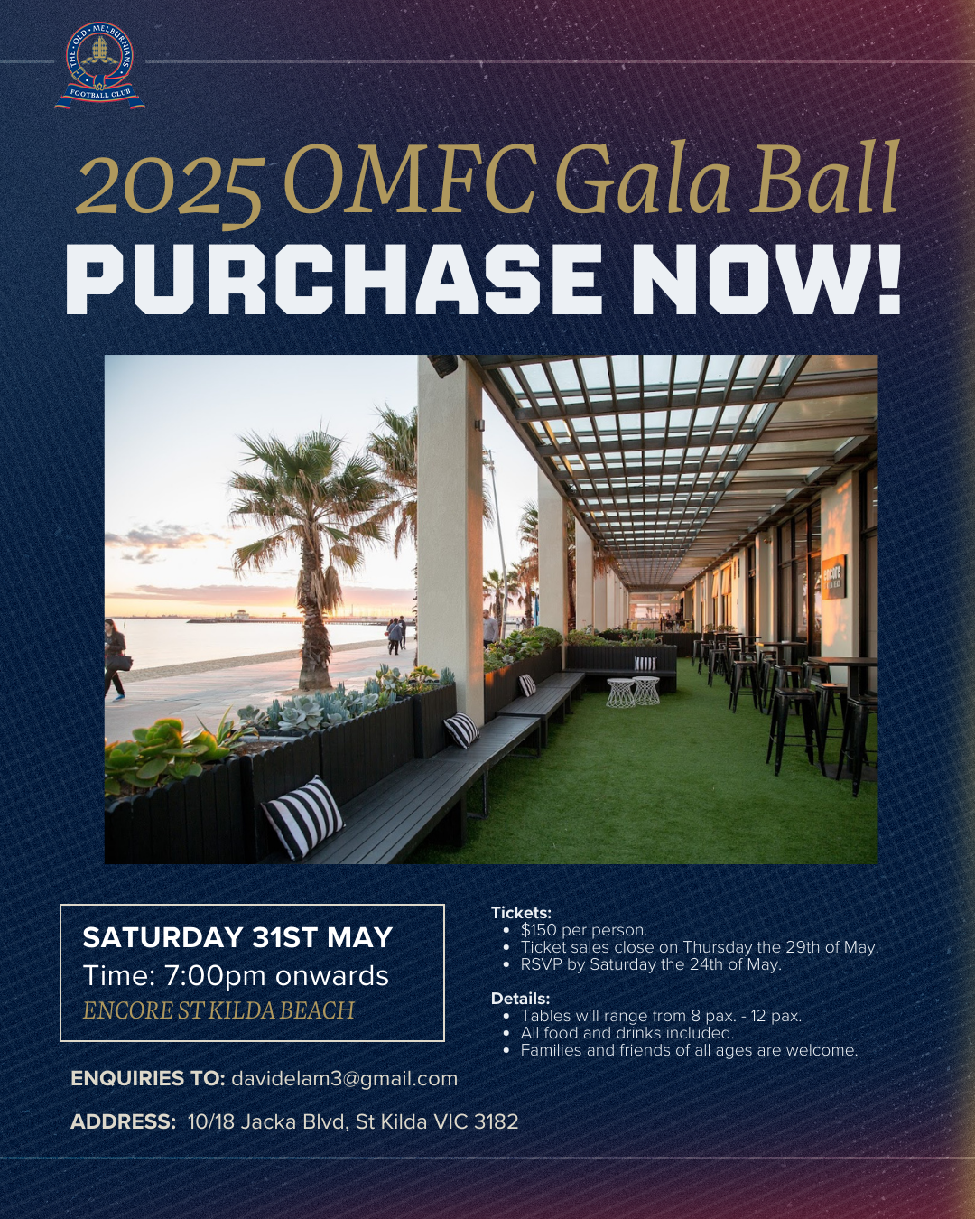 2025 OMFC GALA BALL