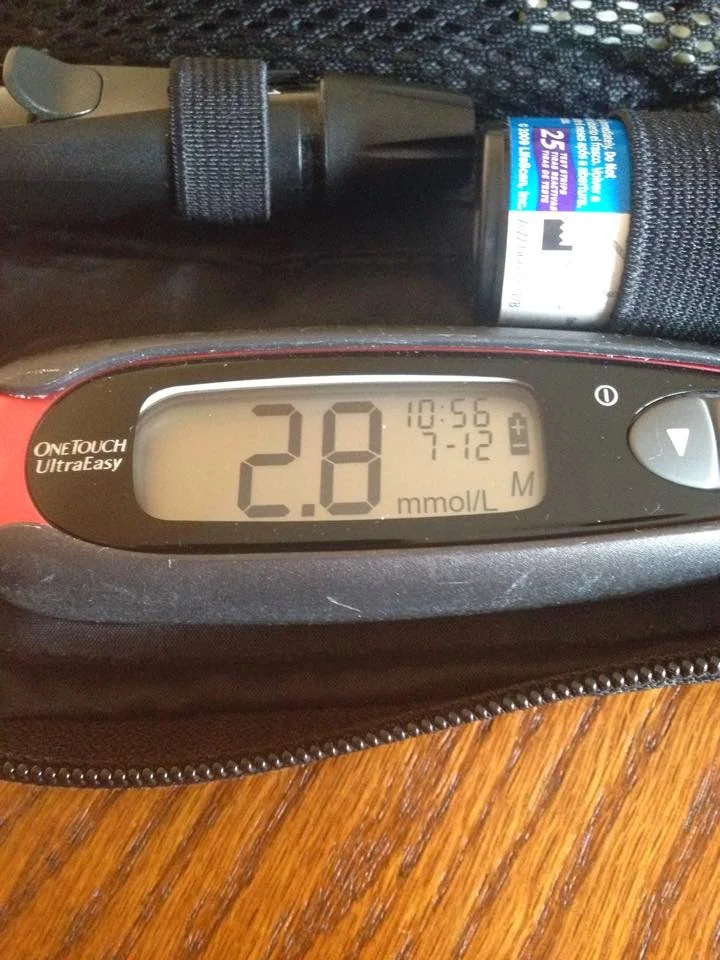 My world doesn't fall apart at 2.8 mmols (50 mg/dl)