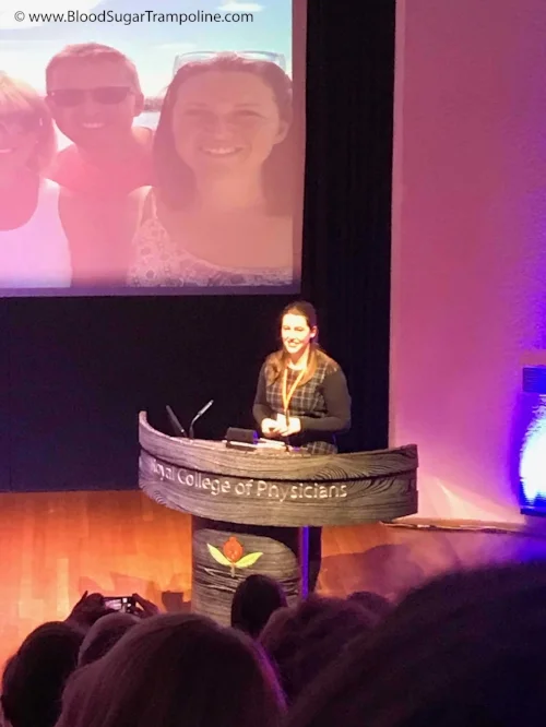 Presenter, Student and person with type 1 diabetes: Lydia Parkhurst