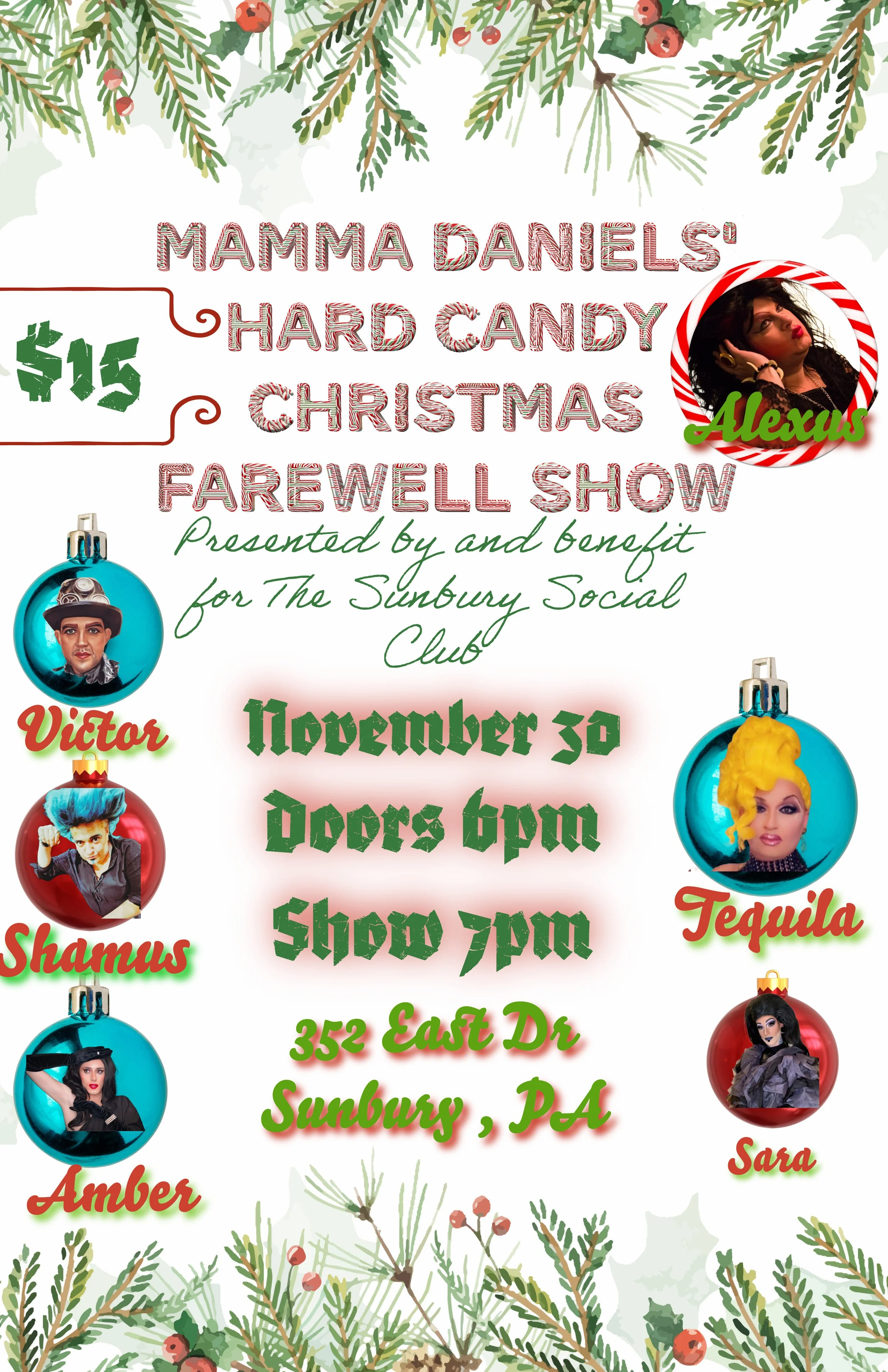 Mamma Daniels' Hard Candy Christmas Farwell Show