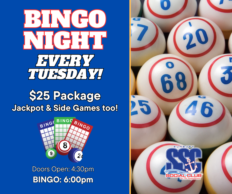 Tuesday Bingo!