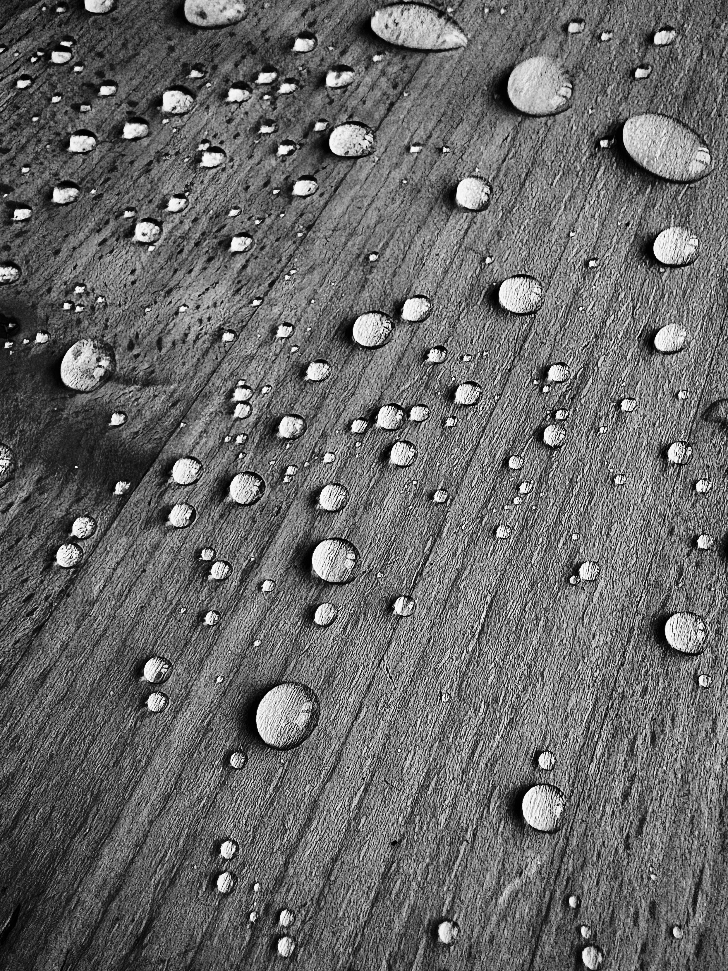  Tropfen auf Holz (Hommage an Peter Keetmann) 