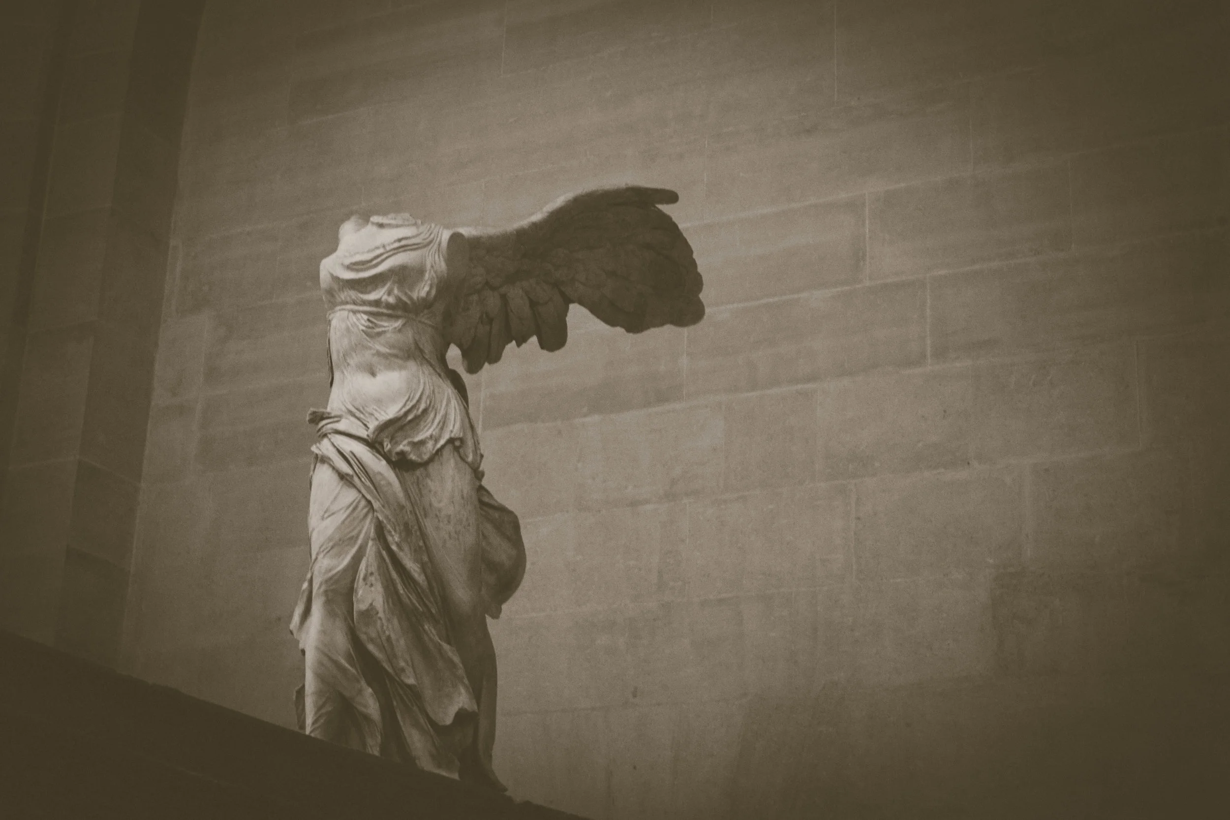 NIKE - The Winged Victory of Samothrace. lOUVRE. PARIS. FRANCE.