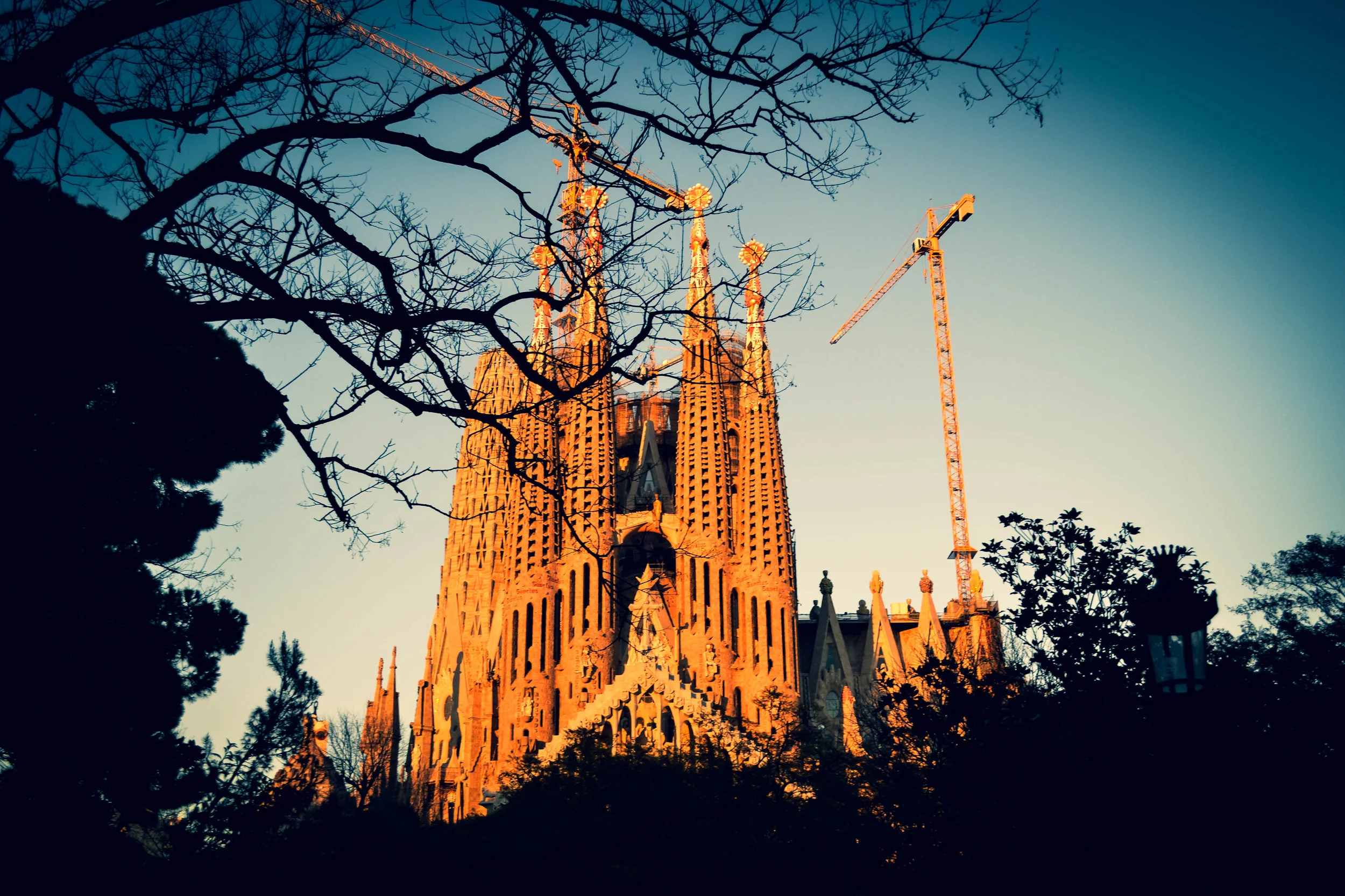 Sagrada familia. barcelona. spain.