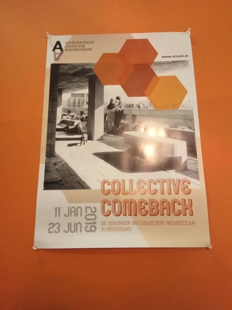 De Warren te zien bij "Collective Comeback" in Architectuur Centrum Amsterdam