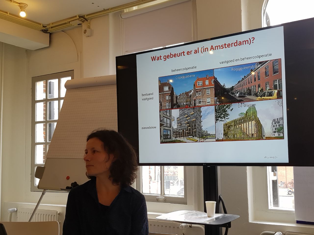 Het nu al beroemde kwadrant van de “vormen van wooncoöperaties” in Nederland. De Warren is de enige die en zelf ontwikkeld, beheert en eigenaar is van een nieuwbouw pand