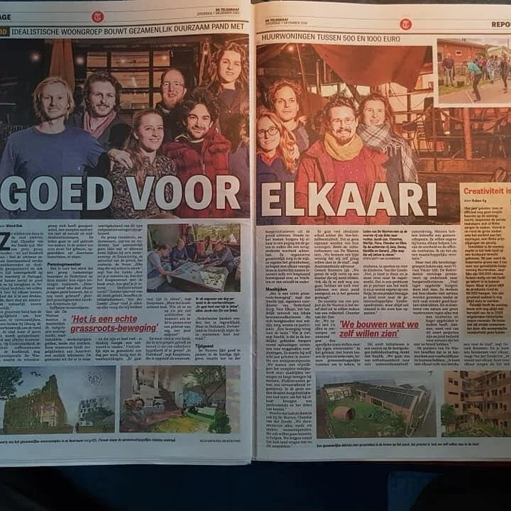 De Warren nu ook in De Telegraaf #goedvoorelkaar 