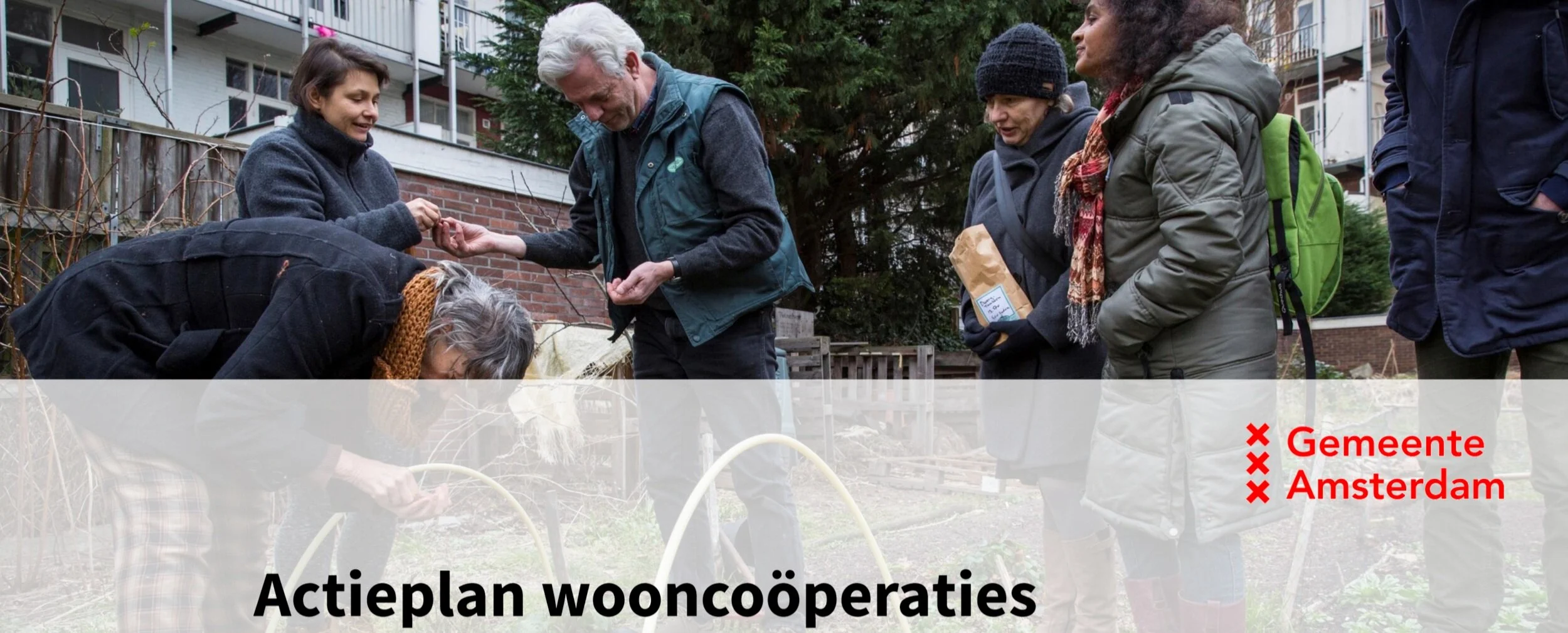De cover van het actieplan wooncoöperaties van september 2019