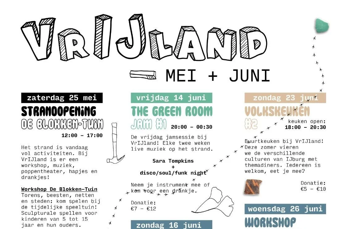 Mei t/m September | Vrijland Zomerprogramma  [Vrijland Event]
