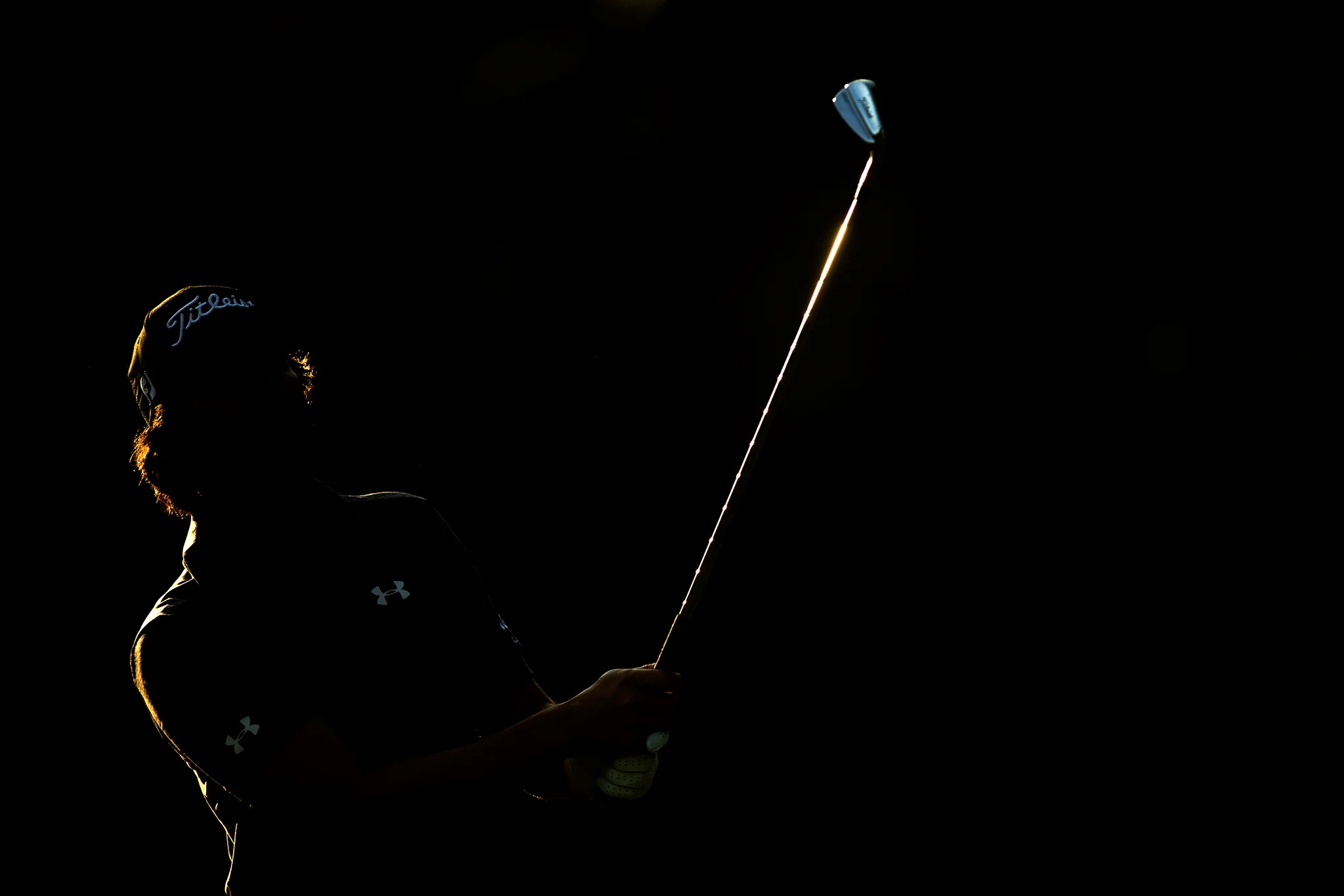 Martin Flores, 2015 Wyndham Championship. . Sedgefield Country Club, Greensboro, North Carolina. Canon 1DX, Canon EF 400mm f2.8L II