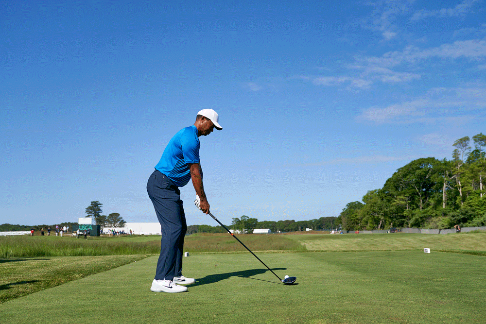 Tiger Woods, 2018 U.S. Open Championship. Sony A9, Sony 24-70mm f2.8 GM. 