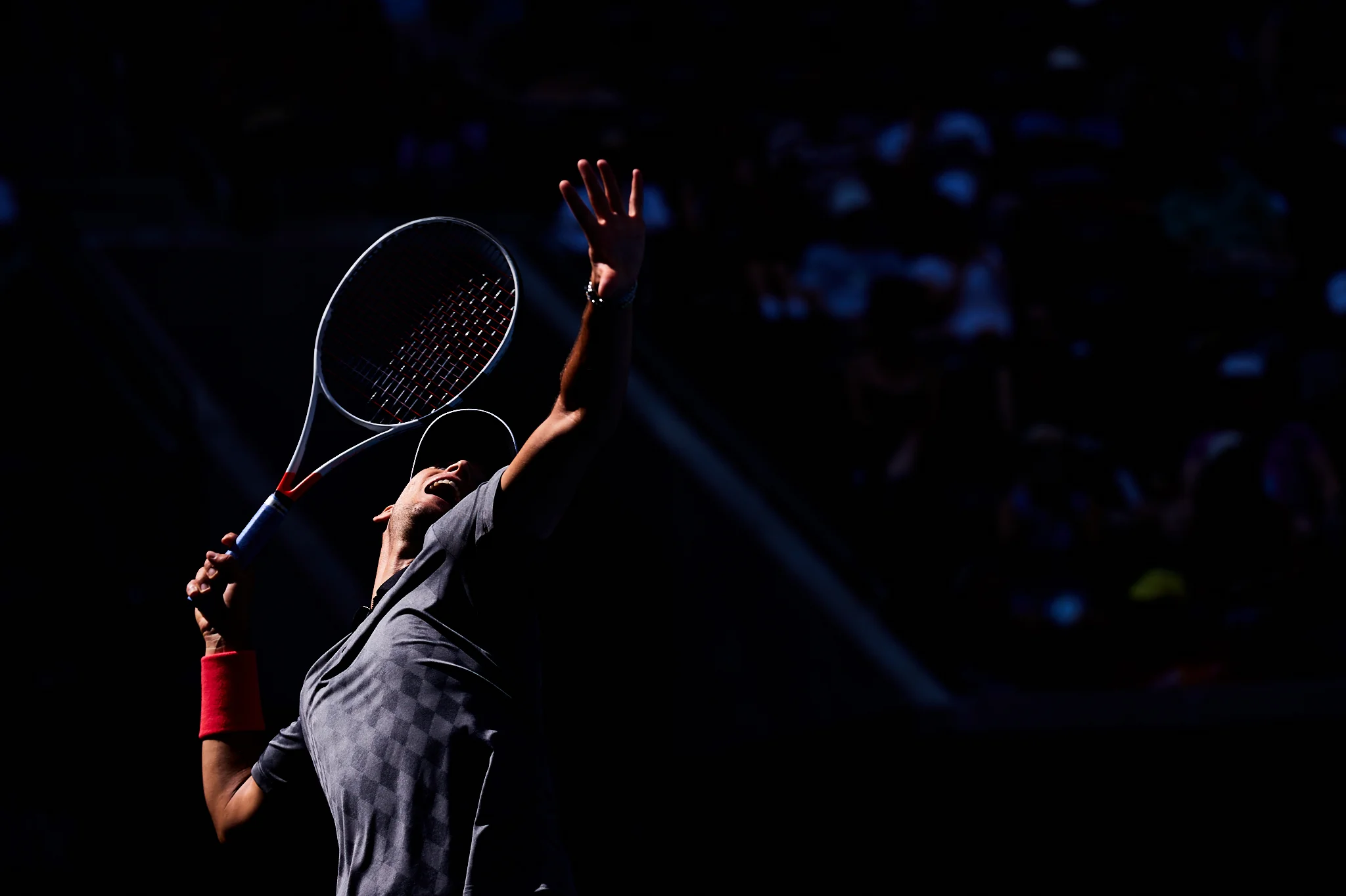 Doninic Thiem, Louis Armstrong Stadium, 4th round Men’s Singles Canon EOS 1DXm2, EF-L 70-200mm f2.8 II