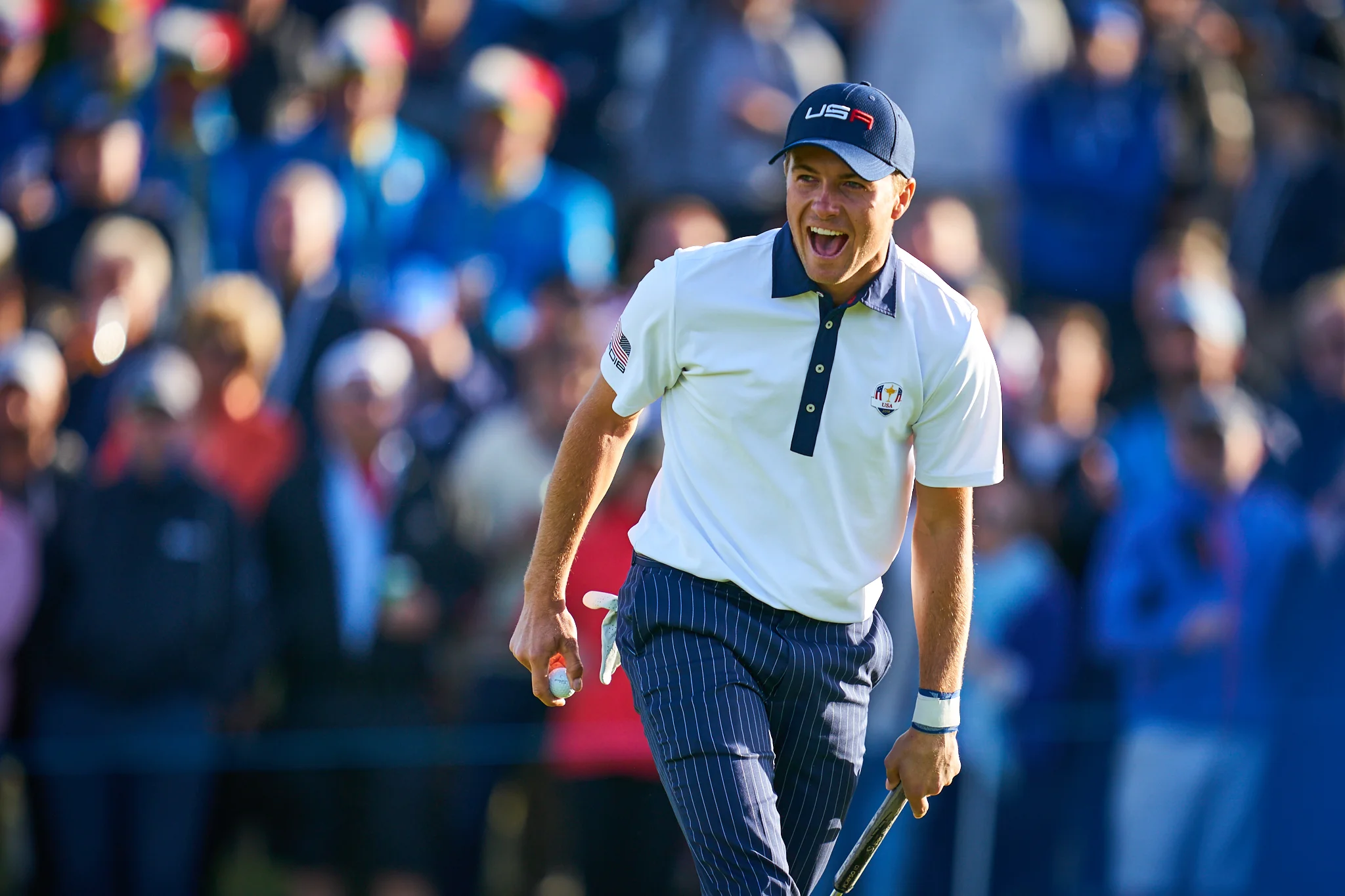 Jordan Spieth, Saturday Four Ball Sony A9, Sony 400mm f2.8 GM-OSS
