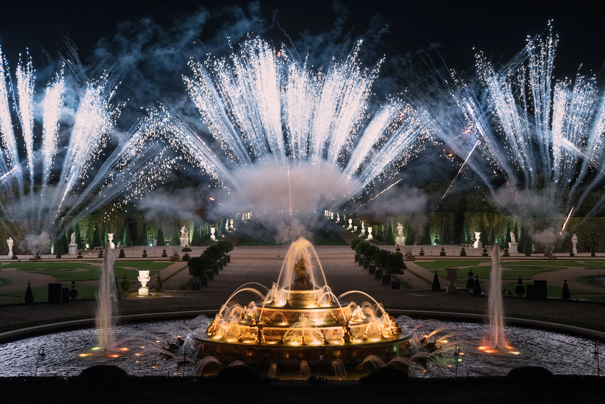 Fireworks, Chateau de Versailles Sony A7rIII, Sony 24-70mm f2.8 GM