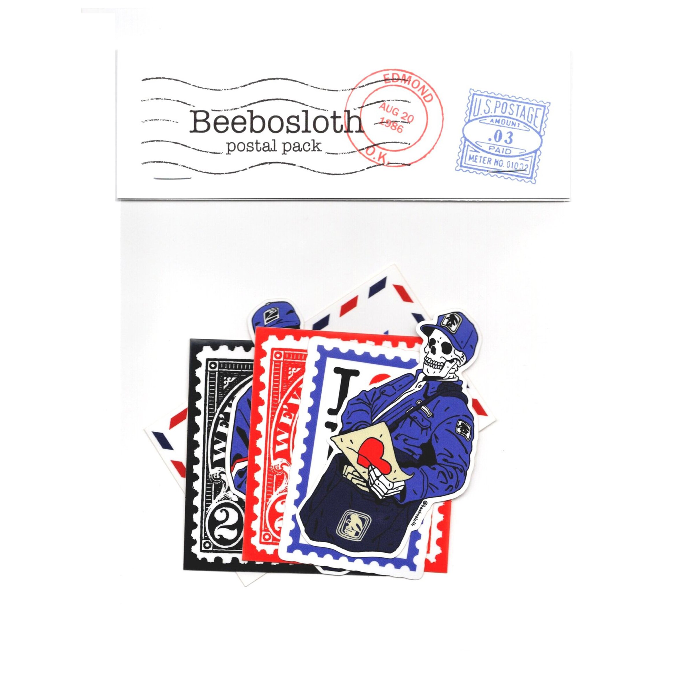 Sticker postal Bundle