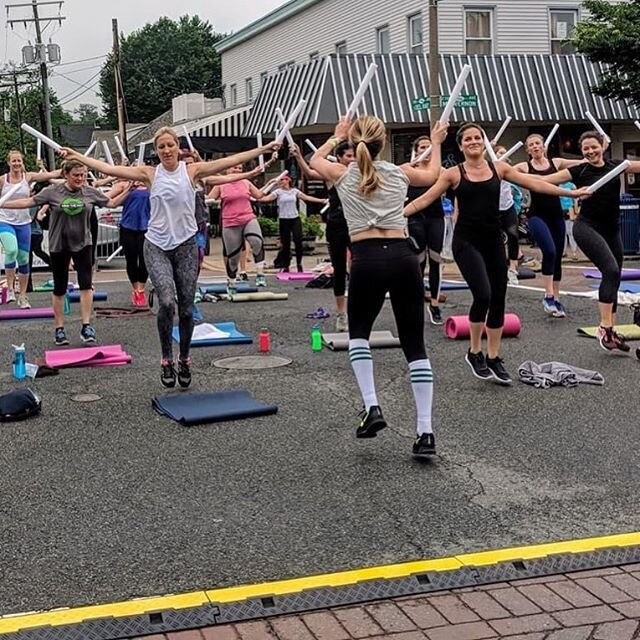 We may not be closing the street, but we&rsquo;re going outside. Stay tuned for one of my classes a week to go outdoors. Space is limited so sign up online! I&rsquo;ll announce which class here on IG and make sure you get out @mindthemat newsletter. 