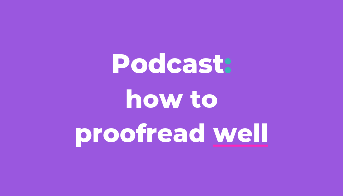 Radix Podcast: How to proofread well