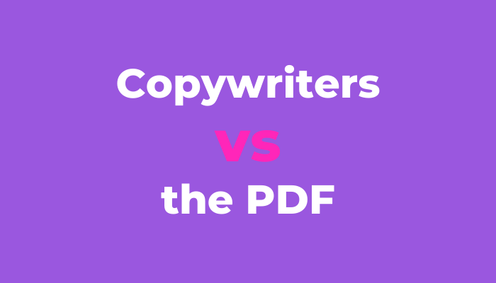 Proofreading PDFs