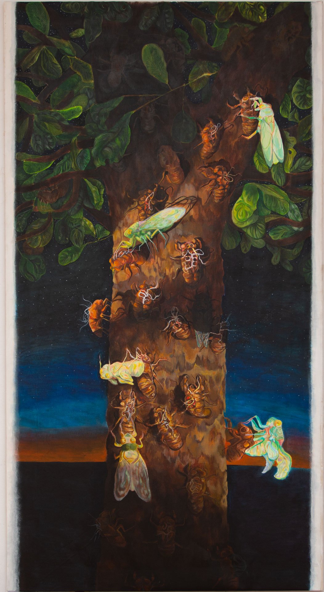 Magic Tree 2023 42 x 78 acrylic on canvas