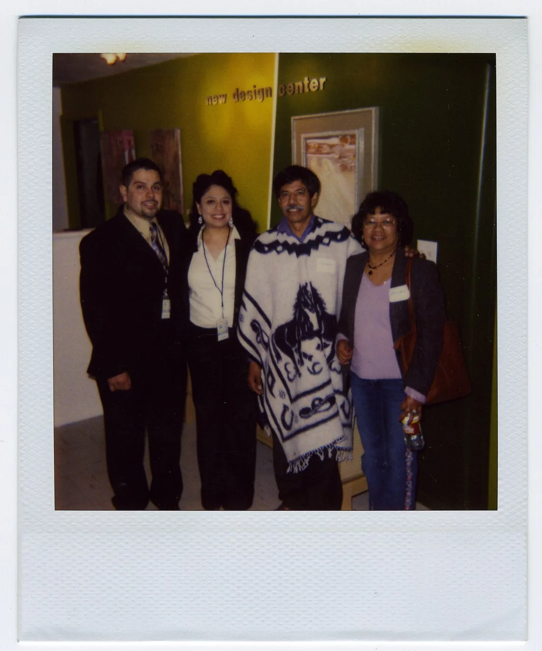 2007, New Design Center (before we were a licensed school) First Home Celebration at 572 (then West 6th St.) Martin Luther King Jr. Blvd. From left to right: Marcos, Sonia, Salvador and Mercedes Gutierrez