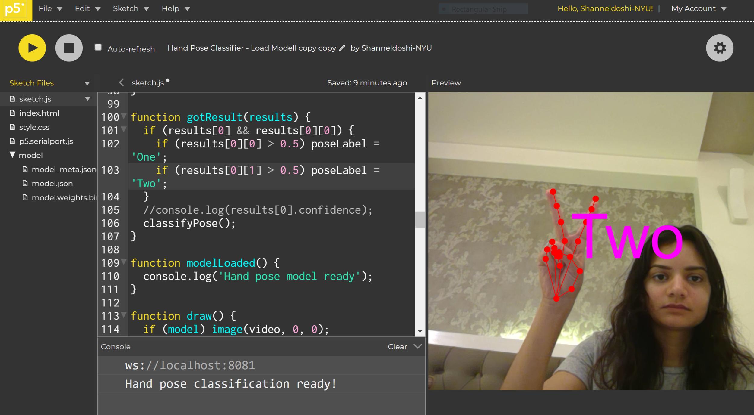 Hand Posing: One &amp; Two