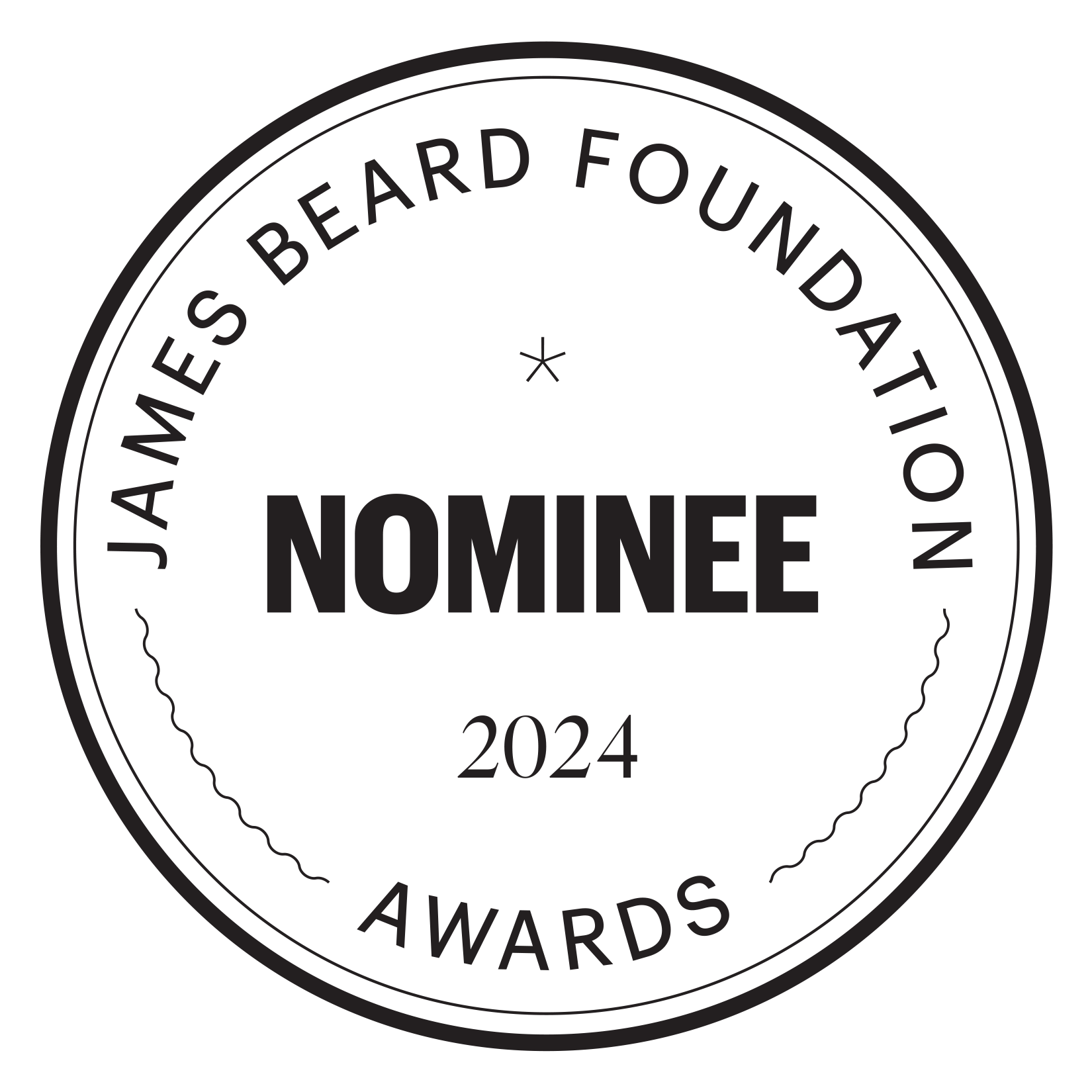 JAMES BEARD FOUNDATION: CONOR DENNEHY, NOMINEE FOR JAMES BEARD AWARD "BEST CHEF: NORTHEAST"