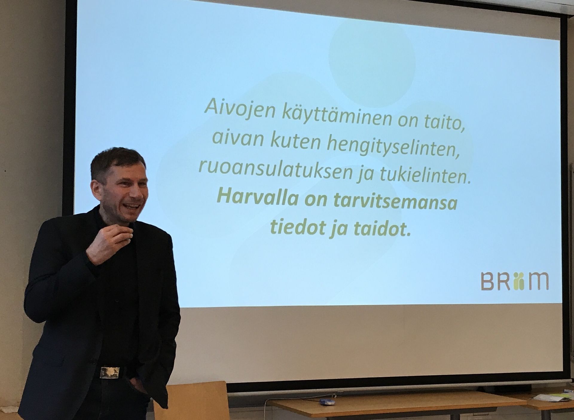 Det är lika viktigt att träna knoppen som att träna kroppen!